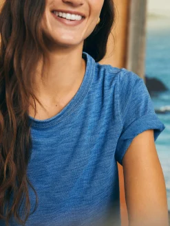 Sunwashed Crew Tee -*Faherty Brand Online