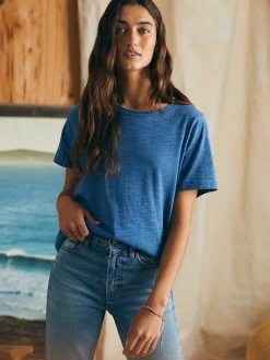 Sunwashed Crew Tee -*Faherty Brand Online