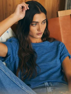 Sunwashed Crew Tee -*Faherty Brand Online