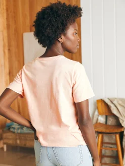 Sunwashed Crew Tee -*Faherty Brand Best