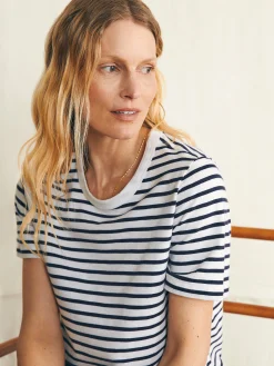 Sunwashed Crew Tee -*Faherty Brand Outlet