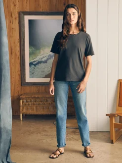Sunwashed Crew Tee -*Faherty Brand Clearance