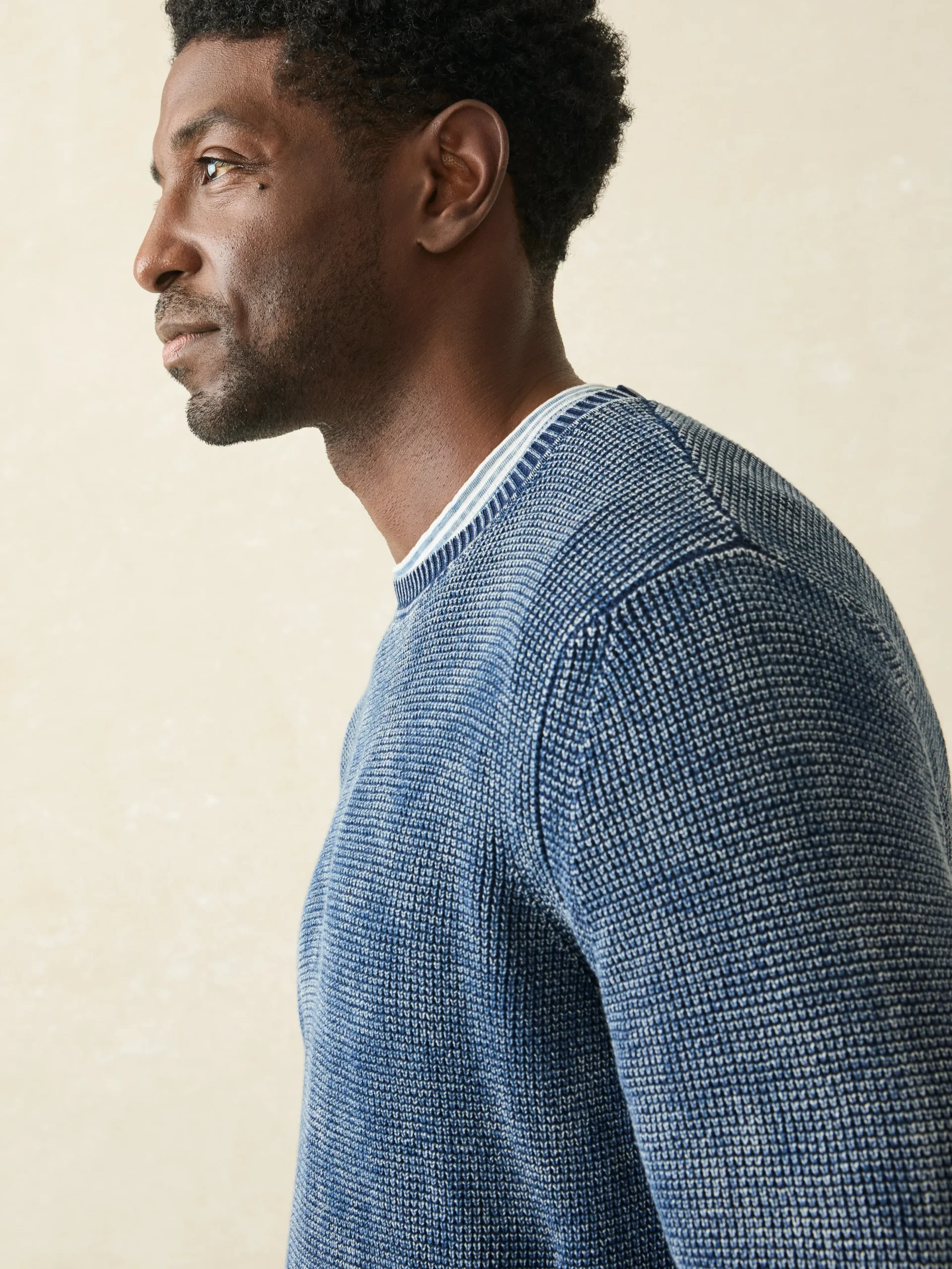 Sunwashed Crewneck Sweater -*Faherty Brand Outlet
