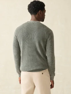 Sunwashed Crewneck Sweater -*Faherty Brand Online