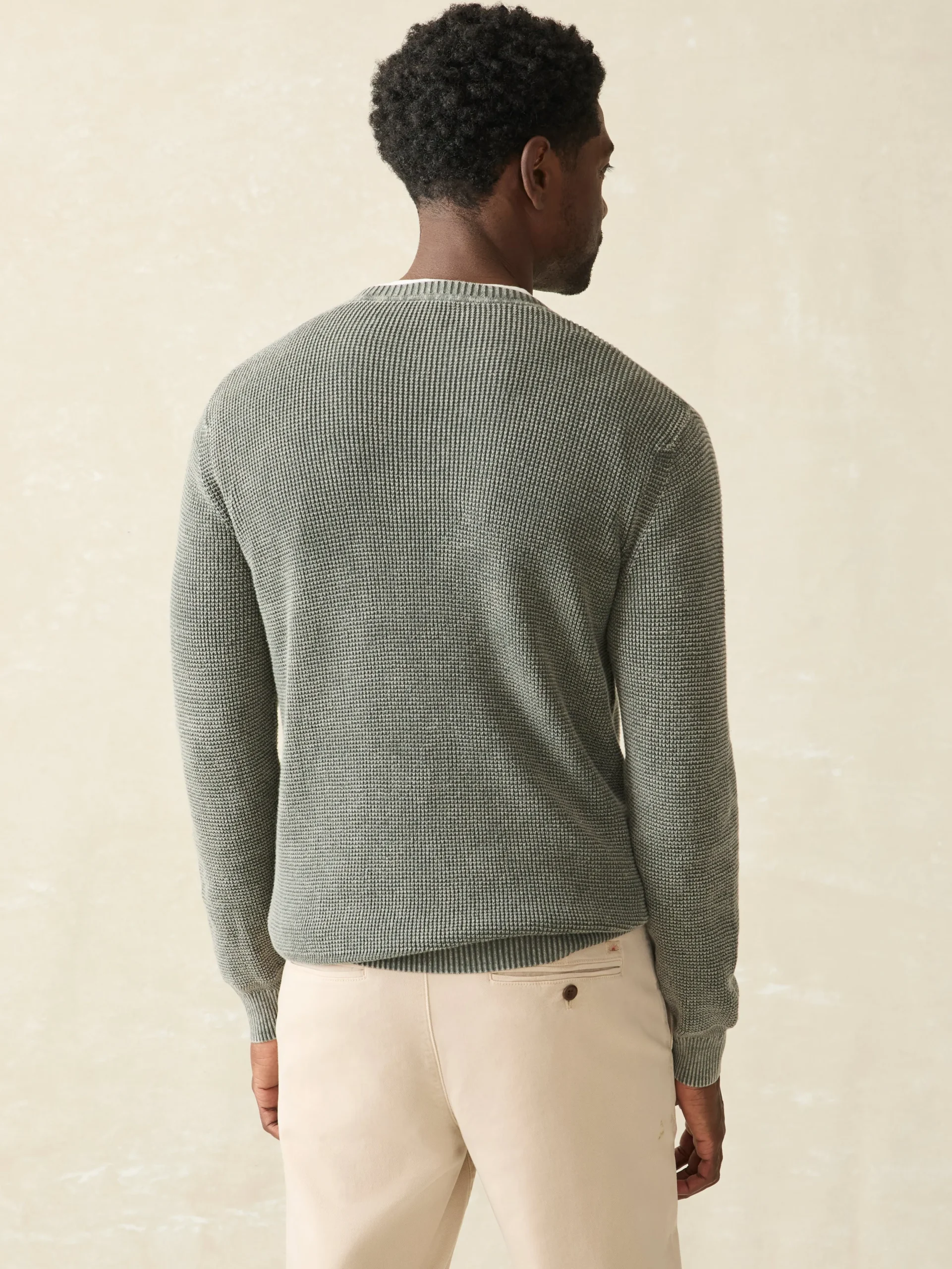 Sunwashed Crewneck Sweater -*Faherty Brand Online