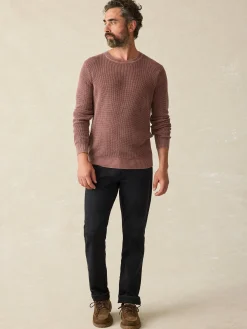 Sunwashed Crewneck Sweater -*Faherty Brand New