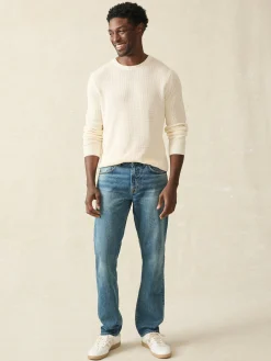 Sunwashed Crewneck Sweater -*Faherty Brand Hot