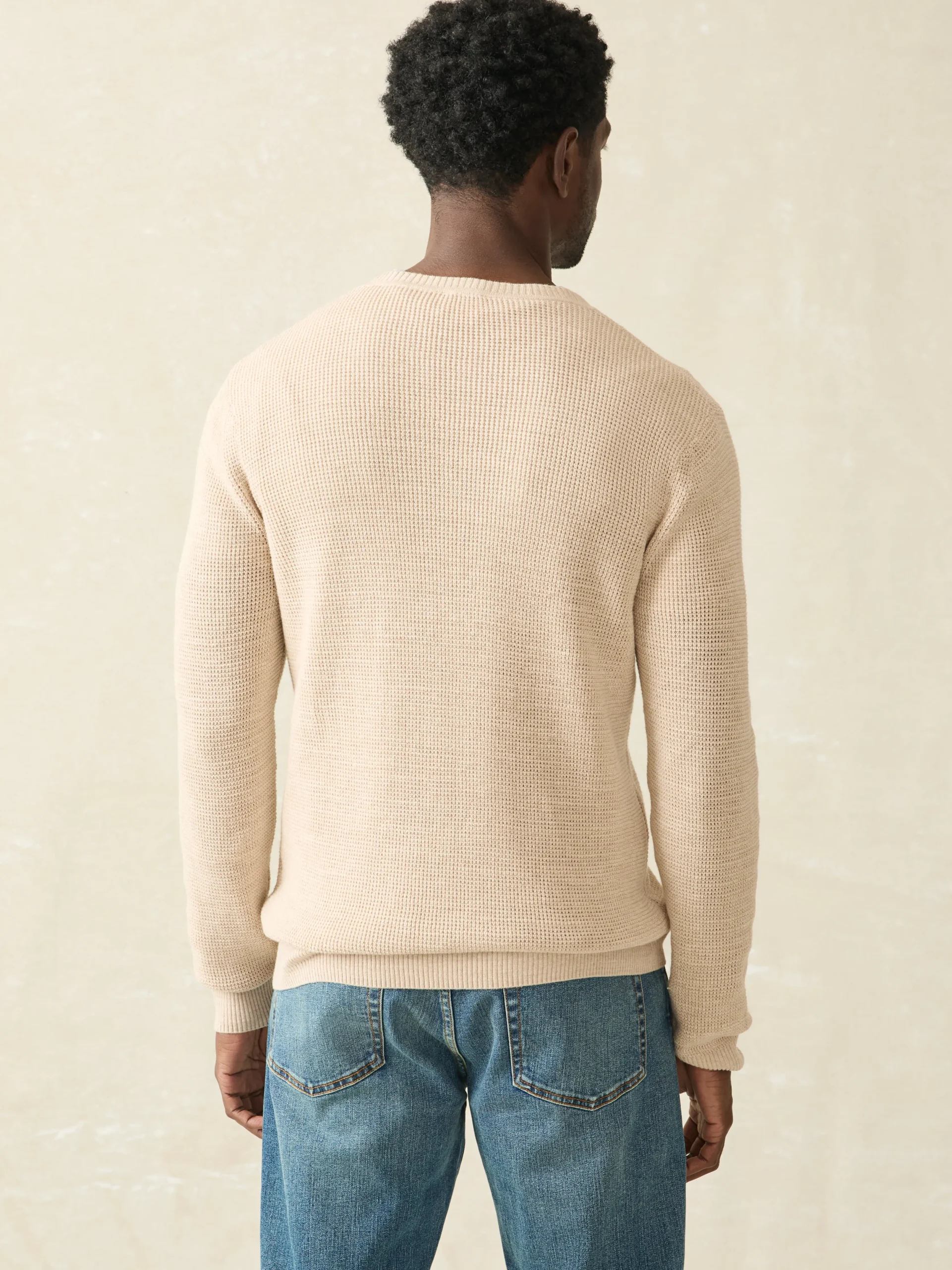 Sunwashed Crewneck Sweater -*Faherty Brand Sale