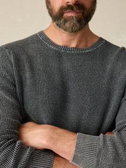 Sunwashed Crewneck Sweater (Tall) -*Faherty Brand Best