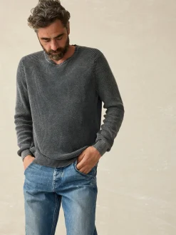 Sunwashed Crewneck Sweater (Tall) -*Faherty Brand Best