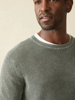 Sunwashed Crewneck Sweater (Tall) -*Faherty Brand Sale