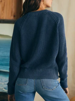 Sunwashed Fisherman Cardigan -*Faherty Brand Clearance