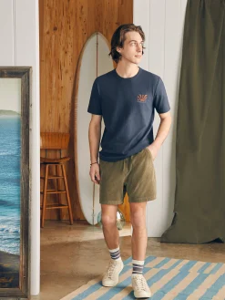Sunwashed Graphic Tee -*Faherty Brand Outlet