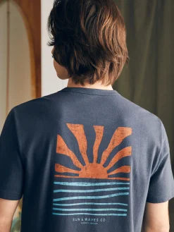 Sunwashed Graphic Tee -*Faherty Brand Outlet