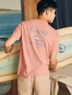 Sunwashed Graphic Tee -*Faherty Brand Best