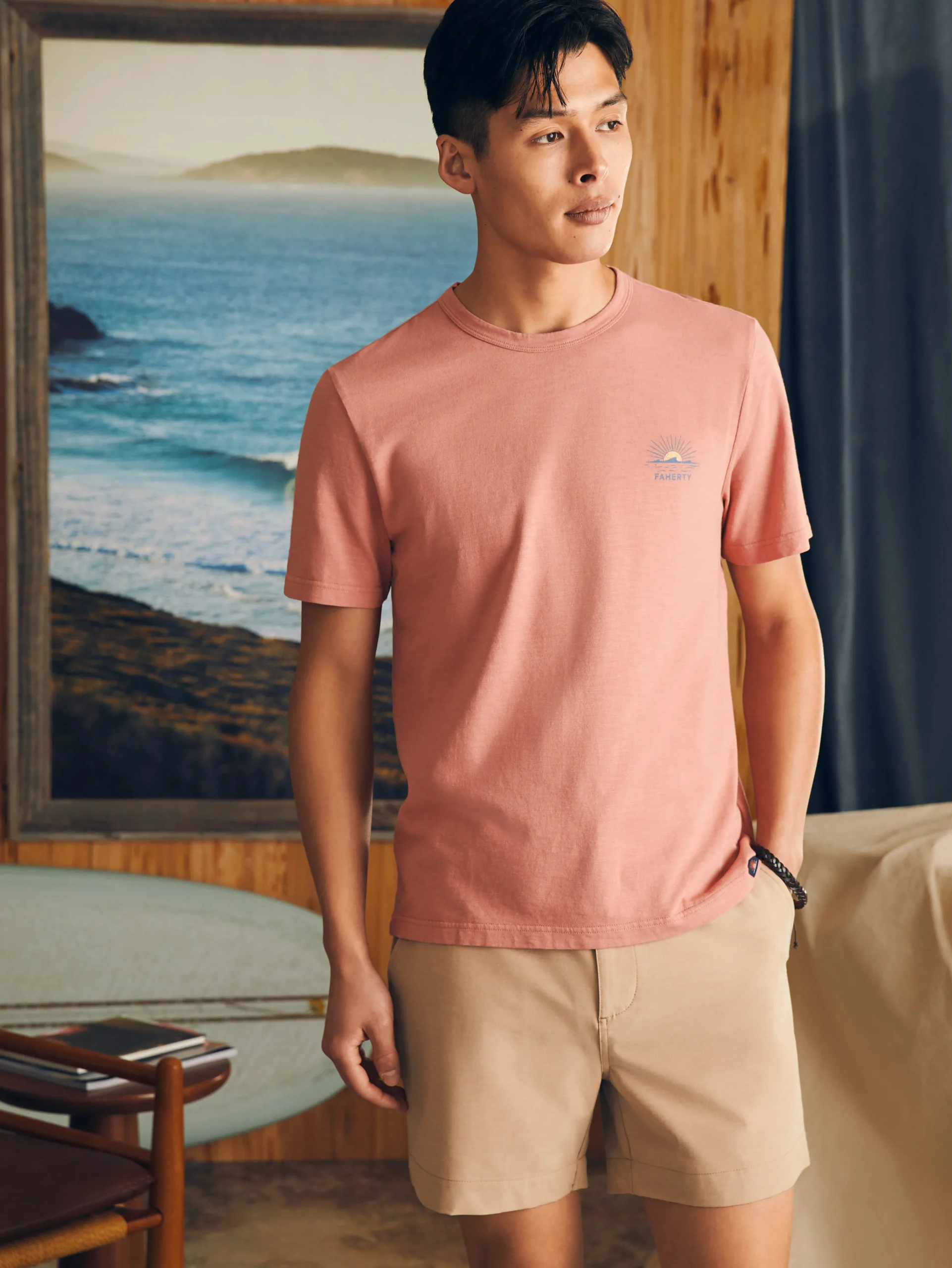 Sunwashed Graphic Tee -*Faherty Brand Best