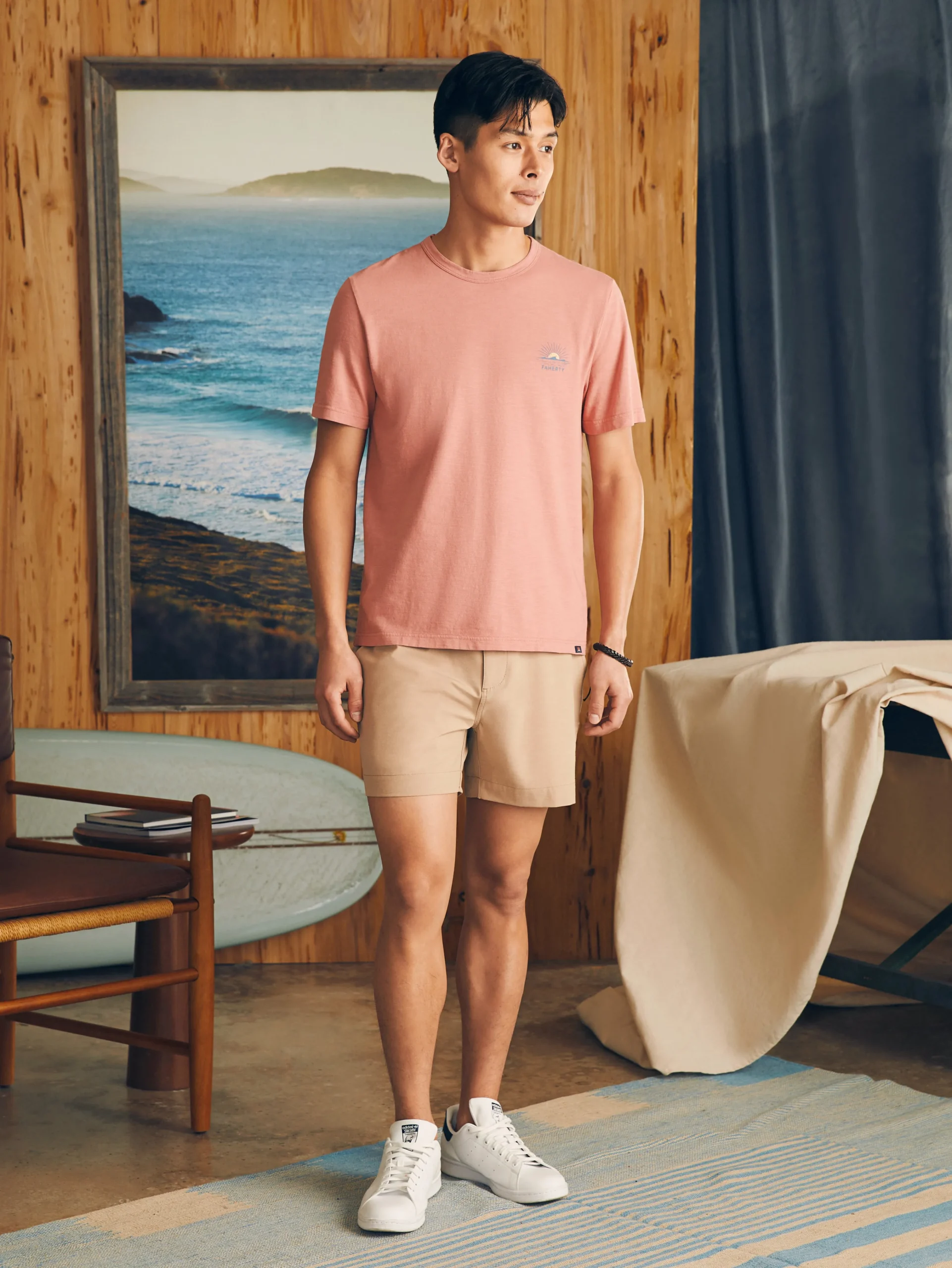Sunwashed Graphic Tee -*Faherty Brand Best