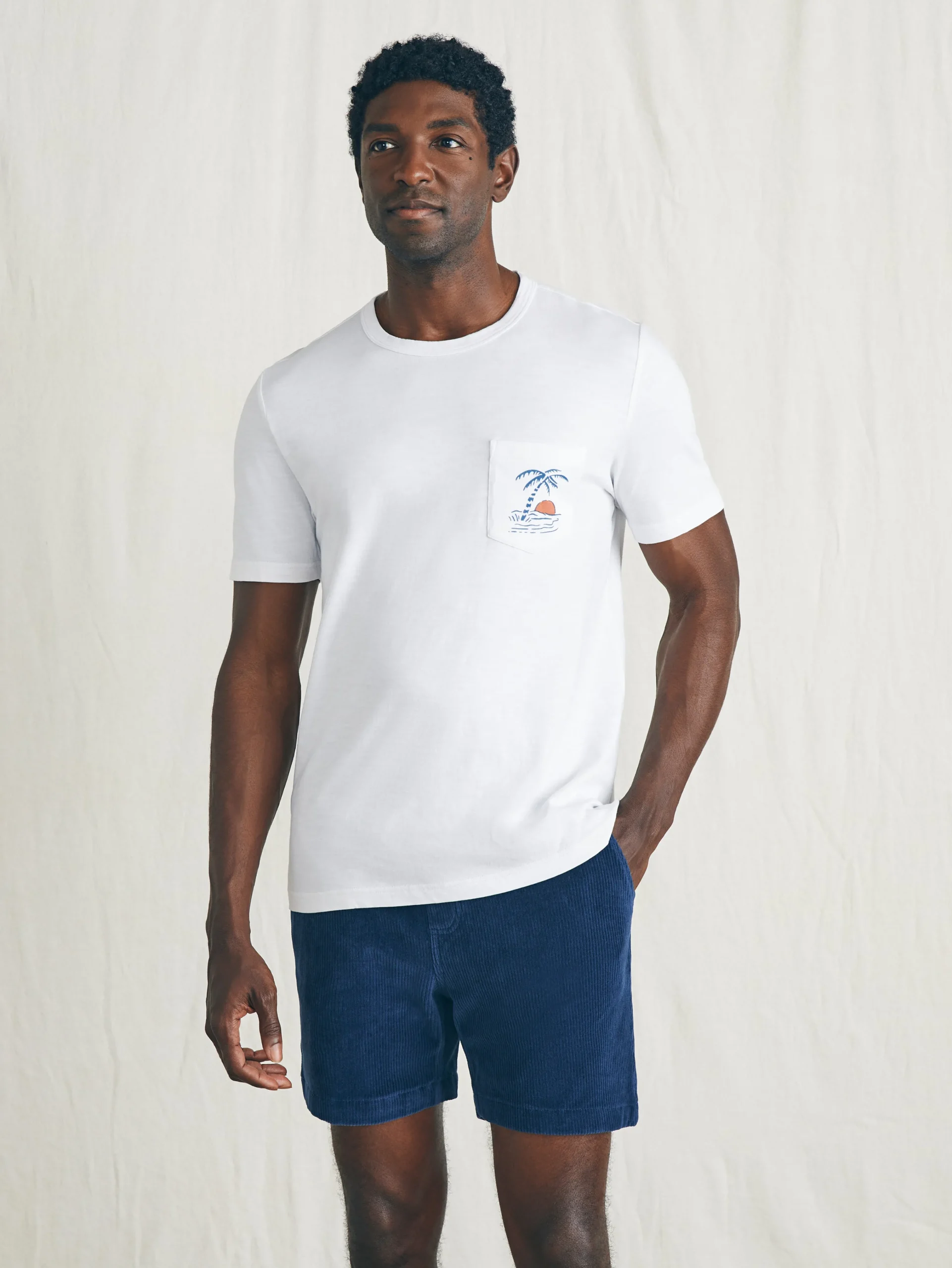 Sunwashed Graphic Tee -*Faherty Brand Online