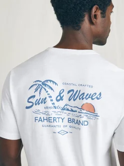 Sunwashed Graphic Tee -*Faherty Brand Online