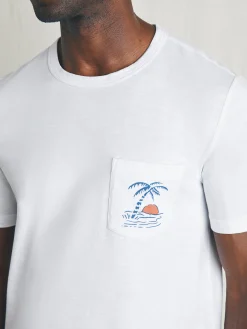 Sunwashed Graphic Tee -*Faherty Brand Online