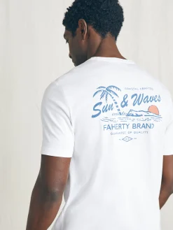 Sunwashed Graphic Tee -*Faherty Brand Online