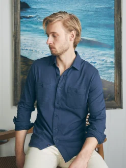 Sunwashed Knit Shirt -*Faherty Brand Outlet