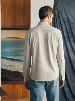 Sunwashed Knit Shirt -*Faherty Brand Discount