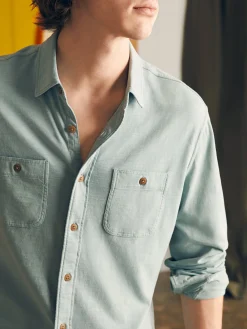 Sunwashed Knit Shirt -*Faherty Brand