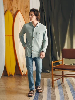 Sunwashed Knit Shirt -*Faherty Brand