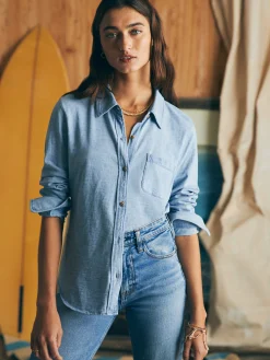 Sunwashed Knit Shirt -*Faherty Brand Best