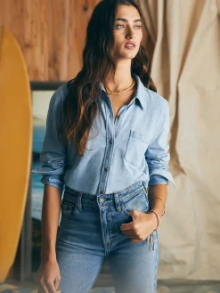 Sunwashed Knit Shirt -*Faherty Brand Best