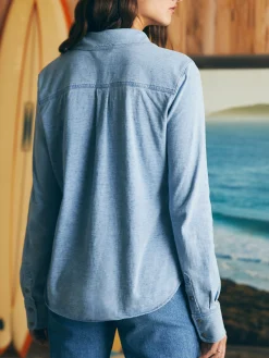 Sunwashed Knit Shirt -*Faherty Brand Best