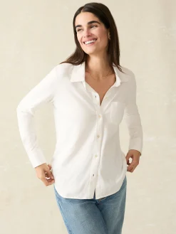 Sunwashed Knit Shirt -*Faherty Brand