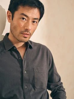 Sunwashed Knit Shirt (Single Pocket) (Tall) -*Faherty Brand