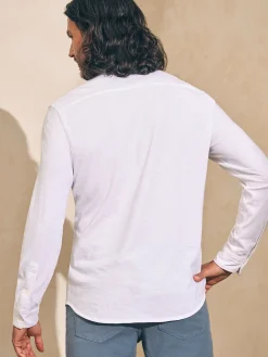 Sunwashed Knit Shirt (Single Pocket) (Tall) -*Faherty Brand Outlet