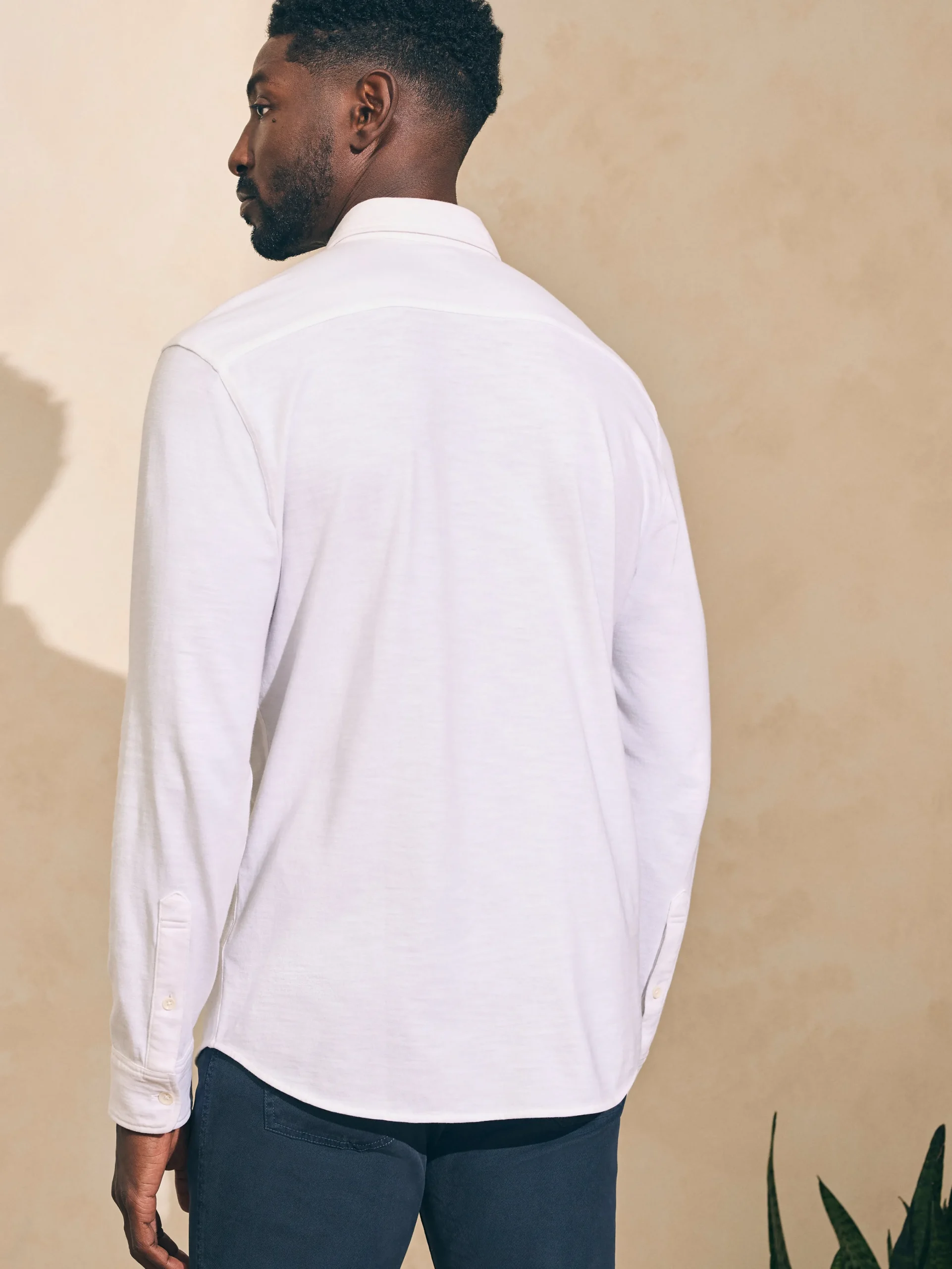 Sunwashed Knit Shirt (Single Pocket) -*Faherty Brand Sale