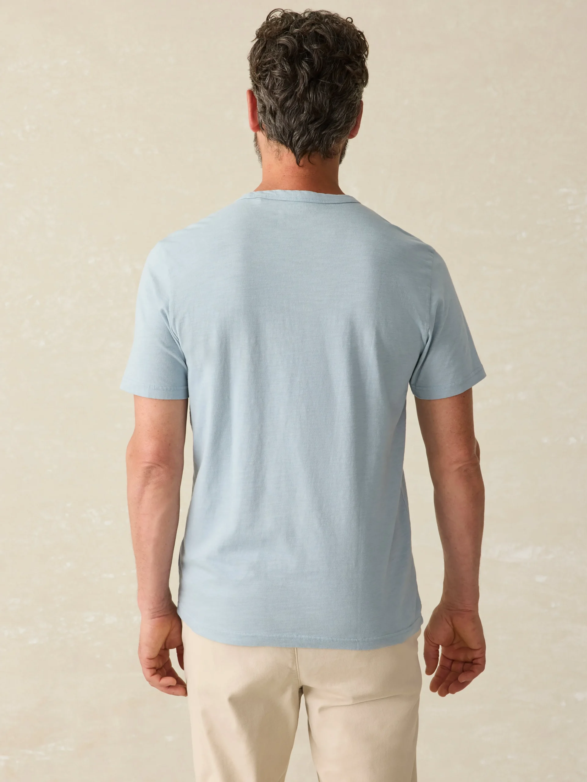 Sunwashed Pocket Tee -*Faherty Brand