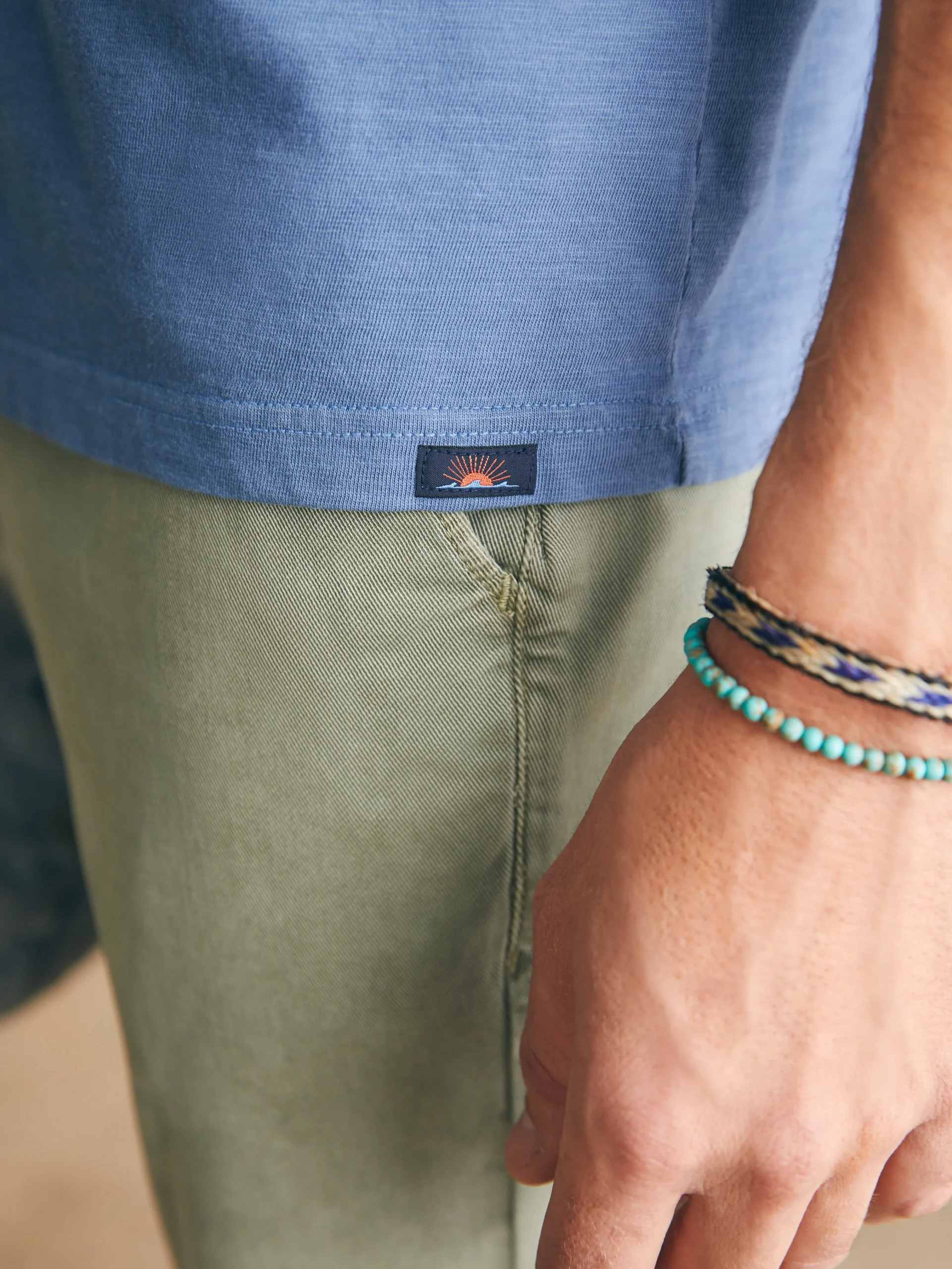Sunwashed Pocket Tee -*Faherty Brand Sale