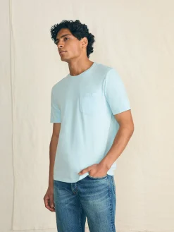 Sunwashed Pocket Tee -*Faherty Brand Clearance
