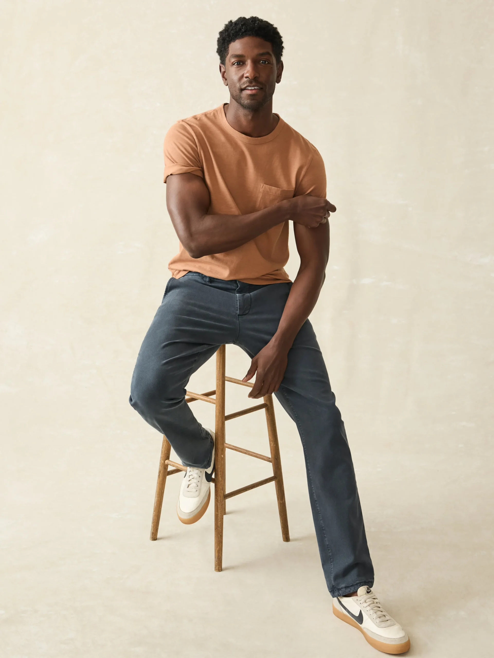 Sunwashed Pocket Tee -*Faherty Brand Best