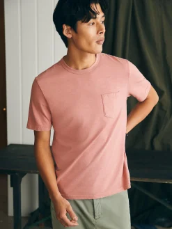 Sunwashed Pocket Tee -*Faherty Brand