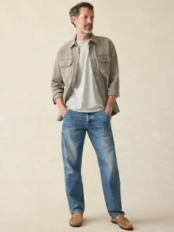 Sunwashed Pocket Tee -*Faherty Brand Best