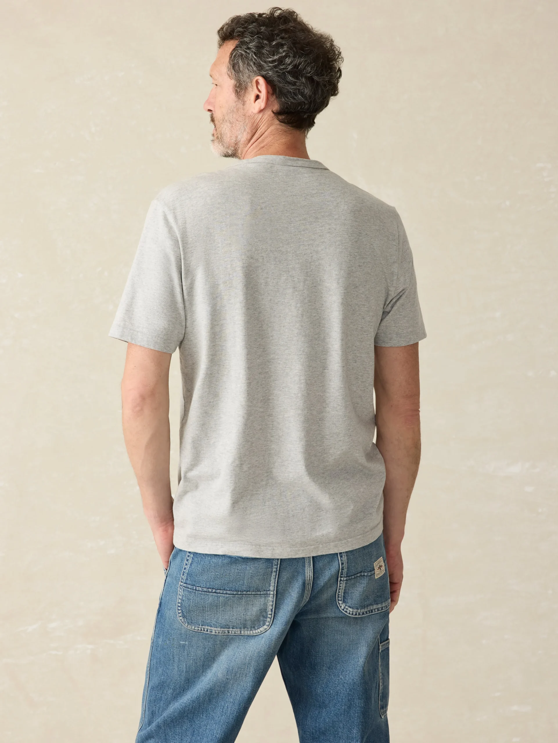 Sunwashed Pocket Tee -*Faherty Brand Best