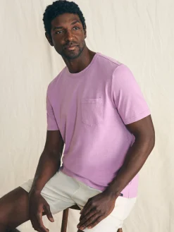 Sunwashed Pocket Tee -*Faherty Brand Best