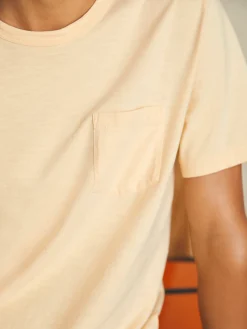 Sunwashed Pocket Tee -*Faherty Brand Best