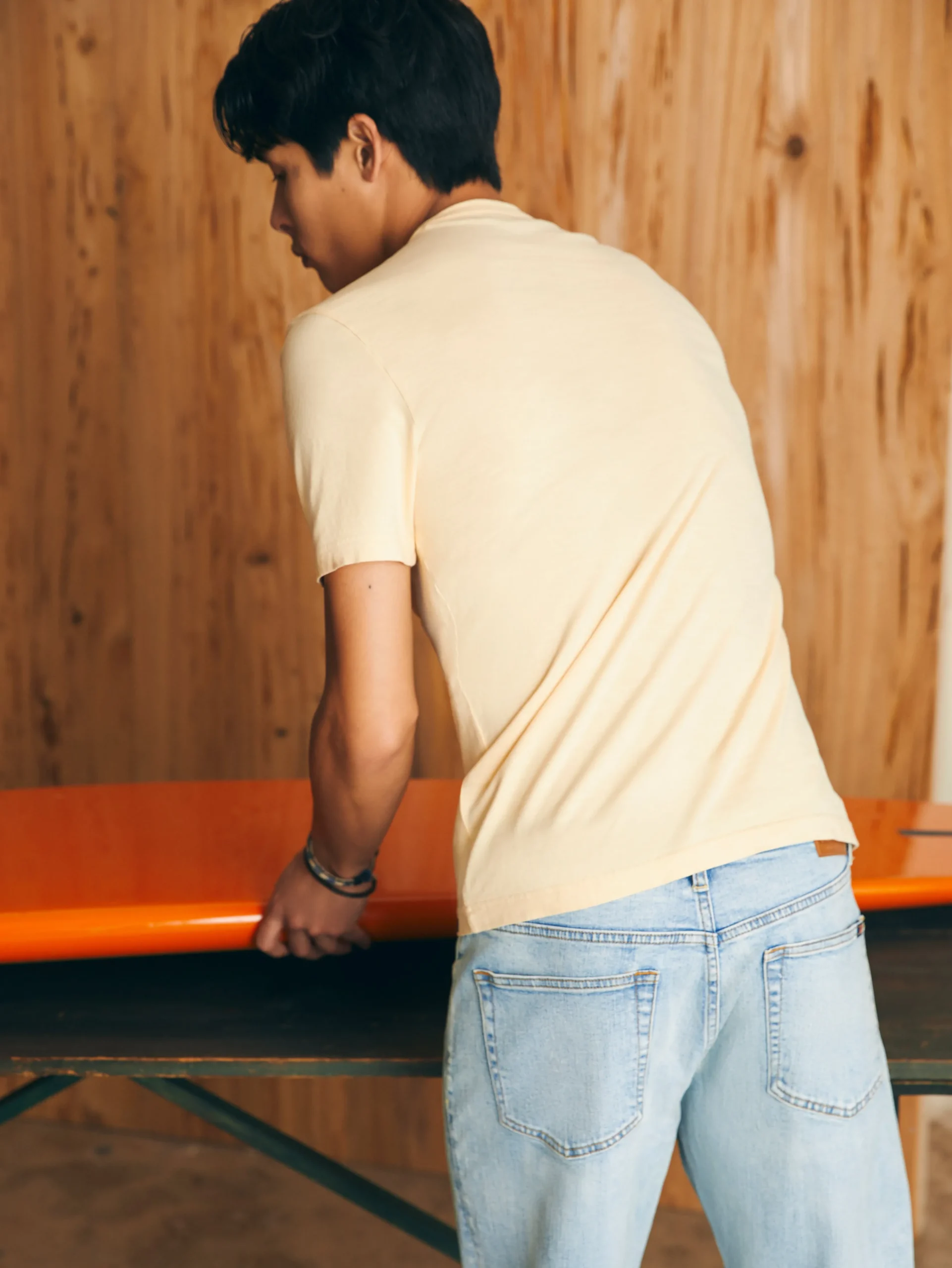 Sunwashed Pocket Tee -*Faherty Brand Best