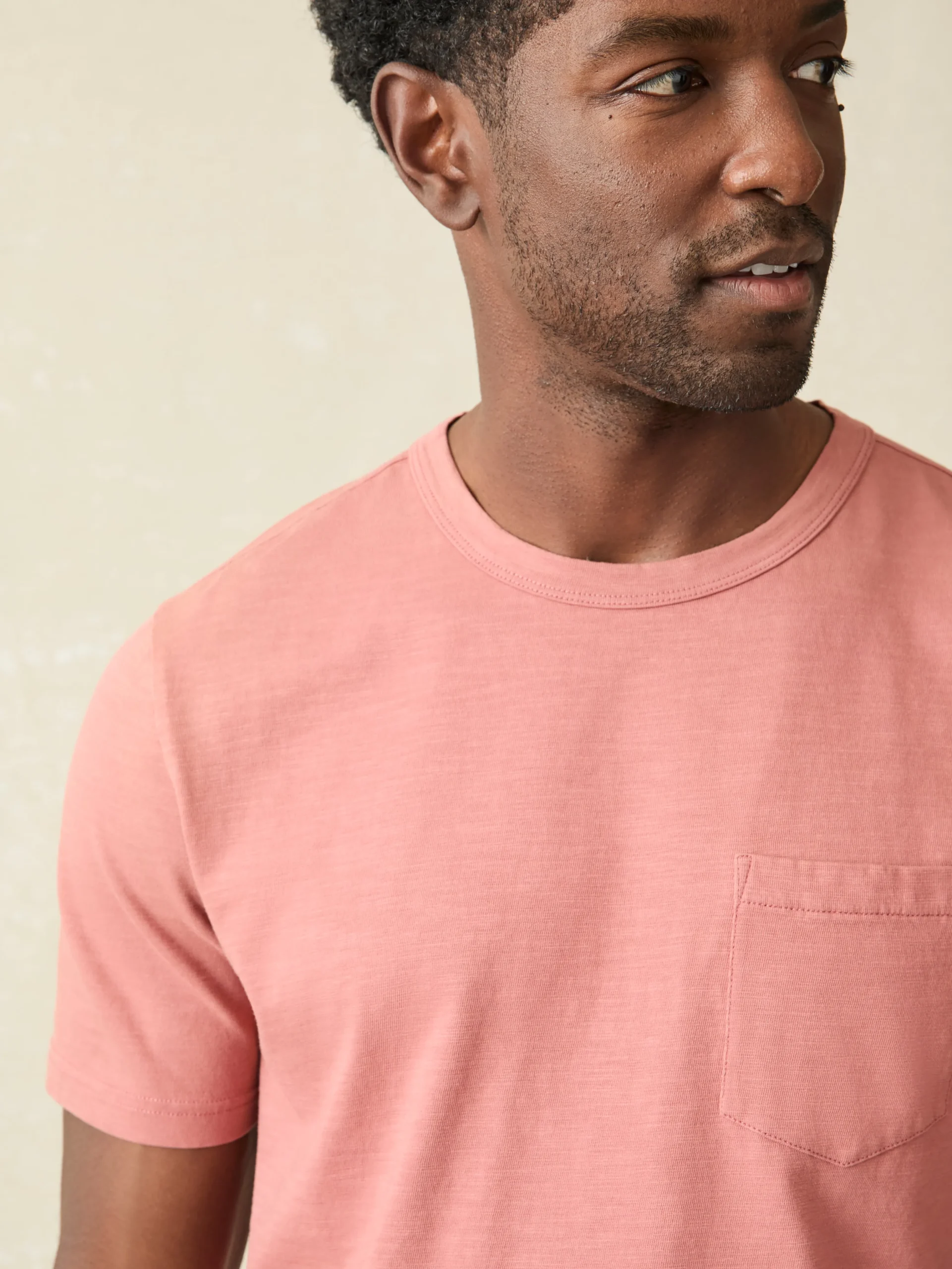 Sunwashed Pocket Tee (Tall) -*Faherty Brand Online