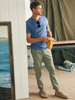 Sunwashed Pocket Tee (Tall) -*Faherty Brand Outlet
