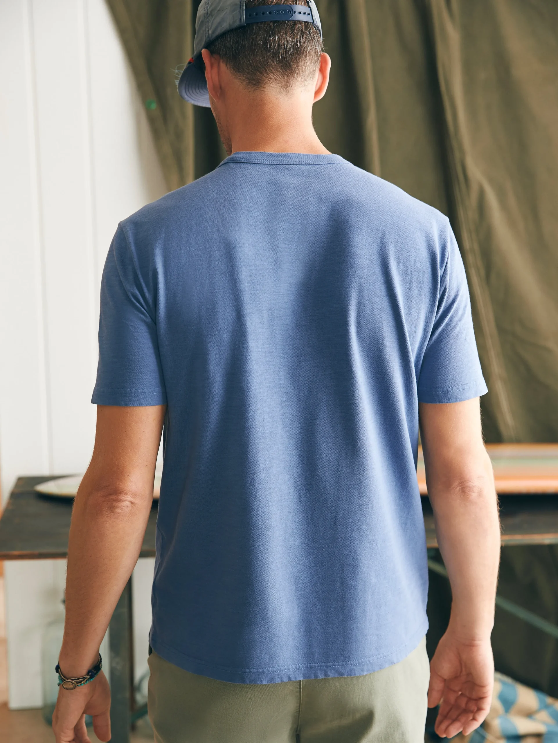 Sunwashed Pocket Tee (Tall) -*Faherty Brand Outlet
