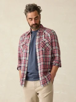 Sunwashed Pocket Tee (Tall) -*Faherty Brand New